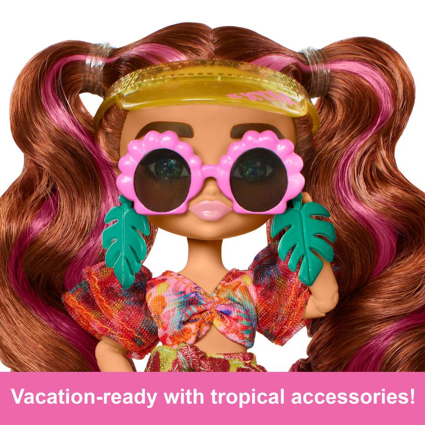 Barbie Extra Minis Travel Doll With Beach Fashion, Barbie Extra Fly High Quality