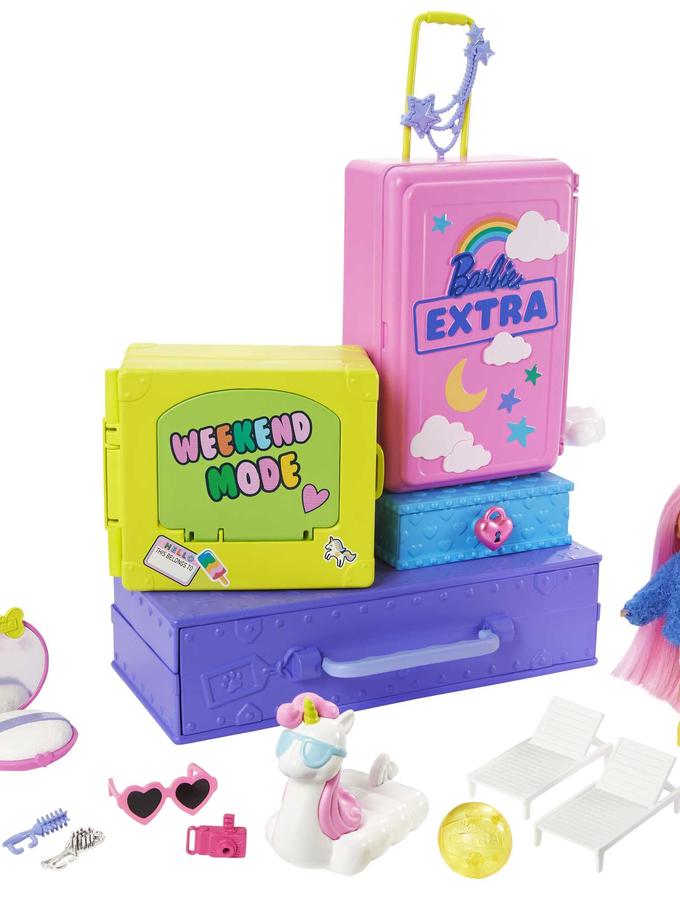 Barbie Extra Pets & Minis Playset With Exclusive Doll, 2 Puppies & Accessories Same Day Delivery