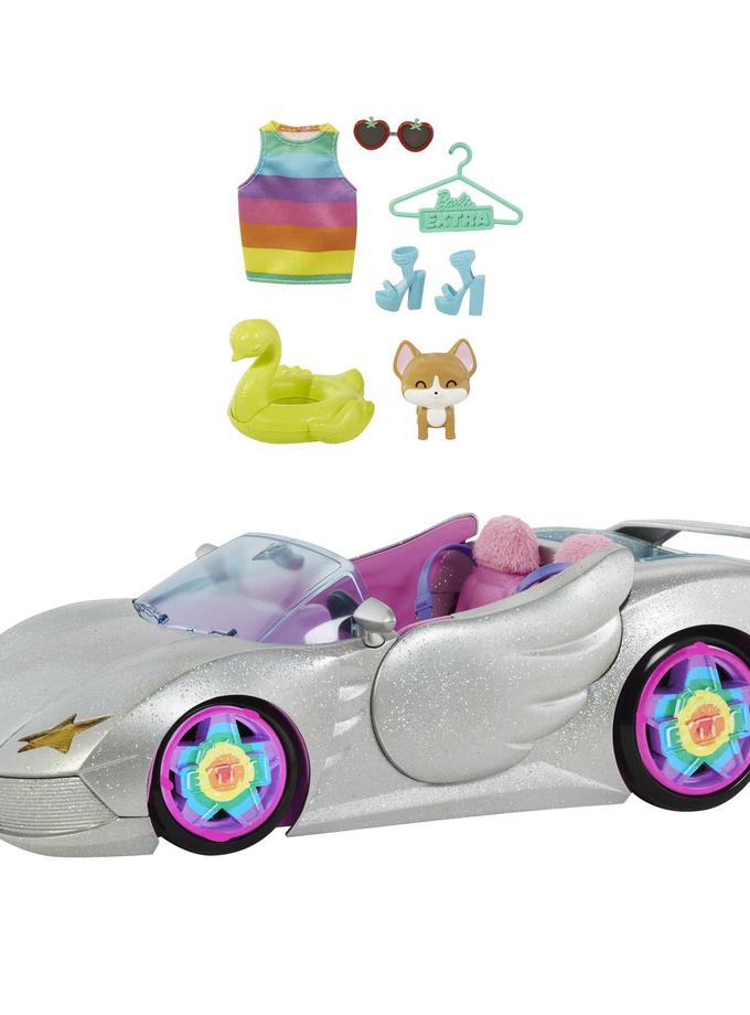 Barbie Extra Set de Juego Coche Convertible Free shipping