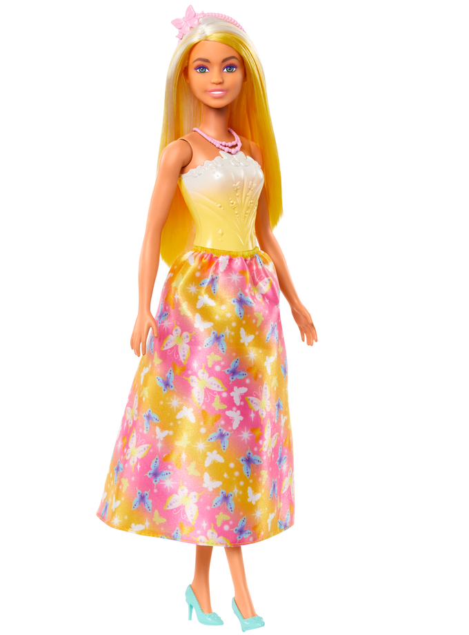 Barbie Fantasía Muñeca Doncella Vestido de Ensueño Amarillo For Sale