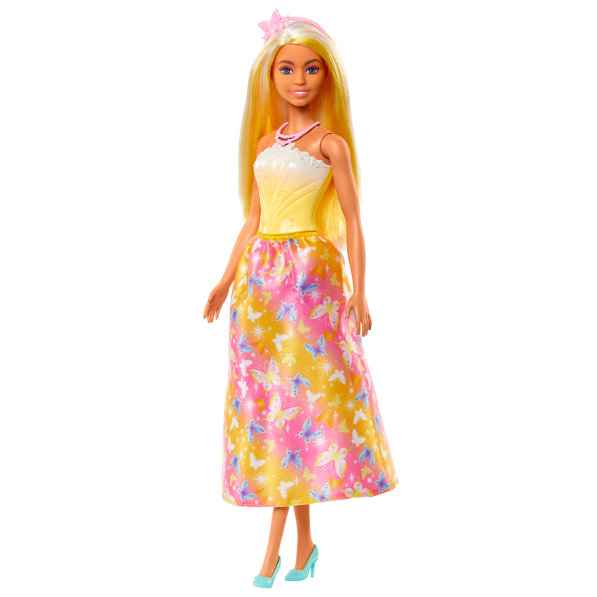 Barbie Fantasía Muñeca Doncella Vestido de Ensueño Amarillo For Sale