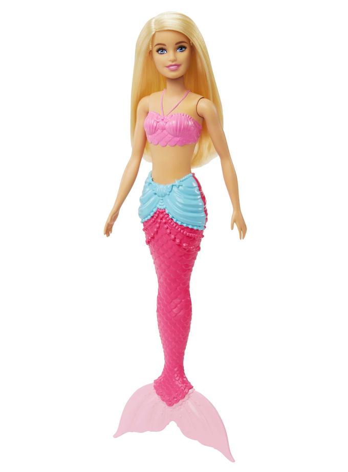 Barbie Fantasía Muñeca Sirena Aleta Rosa con Azul Free shipping