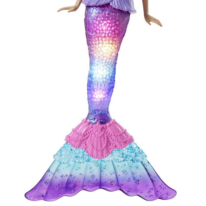 Barbie Fantasía Muñeca Sirena Luces Brillantes High Quality