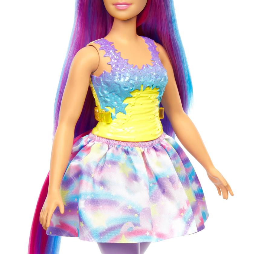 Barbie Fantasía Muñeca Unicornio Cuerno Azul Best Seller