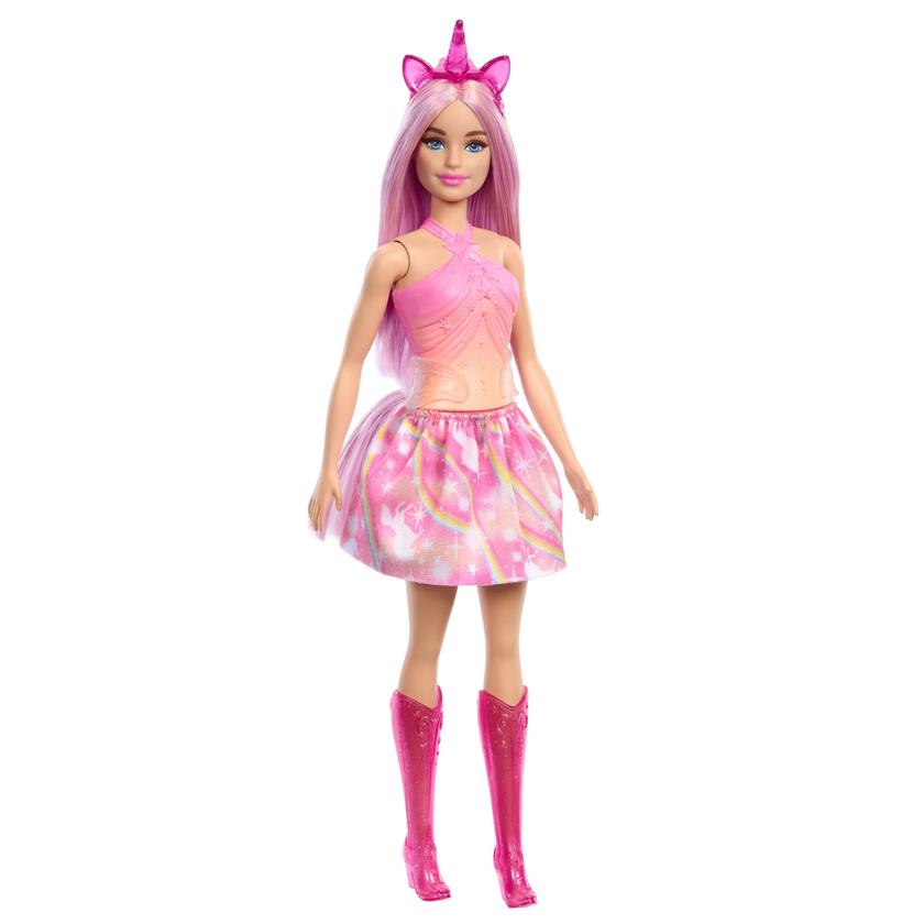 Barbie Fantasia Boneca Saia de Unicórnio de Sonho Rosa New Arrival