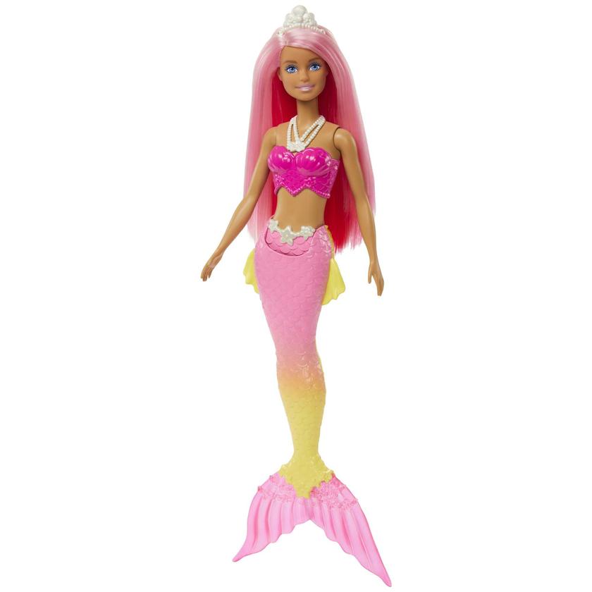 Barbie Fantasia Boneca Sereia Barbatana Rosa On Sale