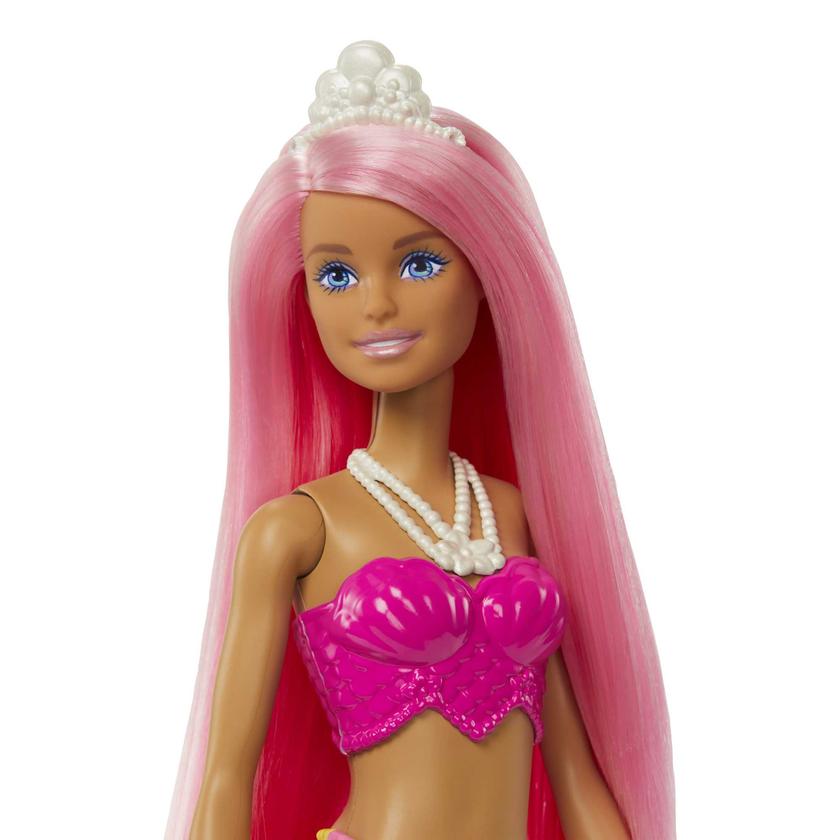 Barbie Fantasia Boneca Sereia Barbatana Rosa On Sale