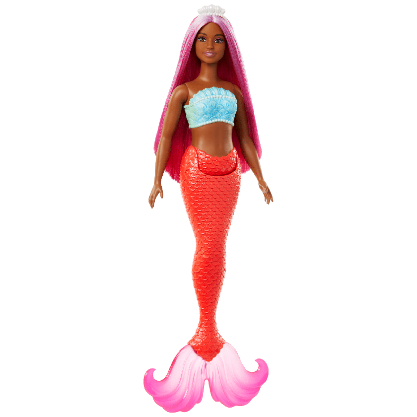 Barbie Fantasia Boneca Sereia com Cabelo Rosa On Sale