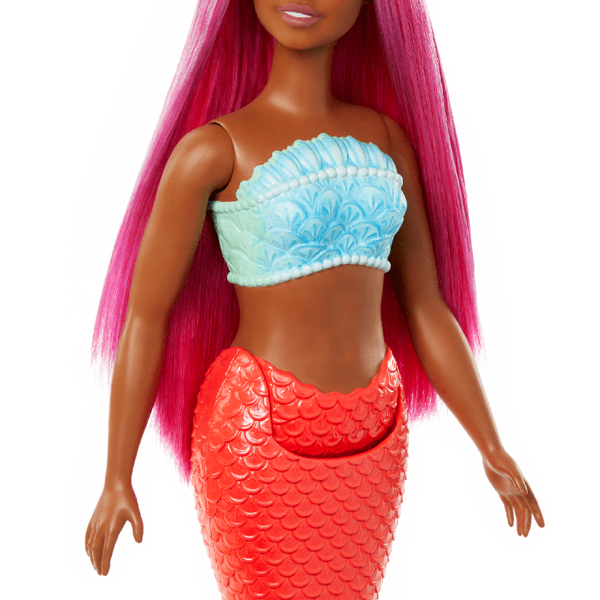 Barbie Fantasia Boneca Sereia com Cabelo Rosa On Sale