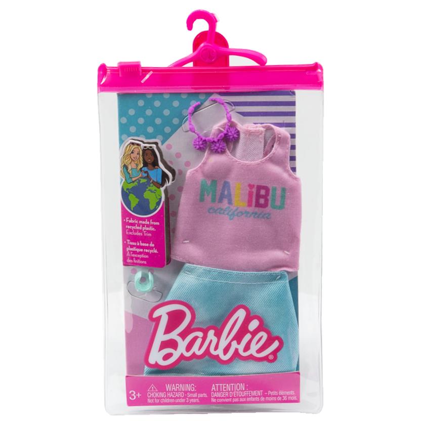 Barbie Fashion & Beauty Accesorios para Muñeca Falda de Mezclilla con Playera On Sale