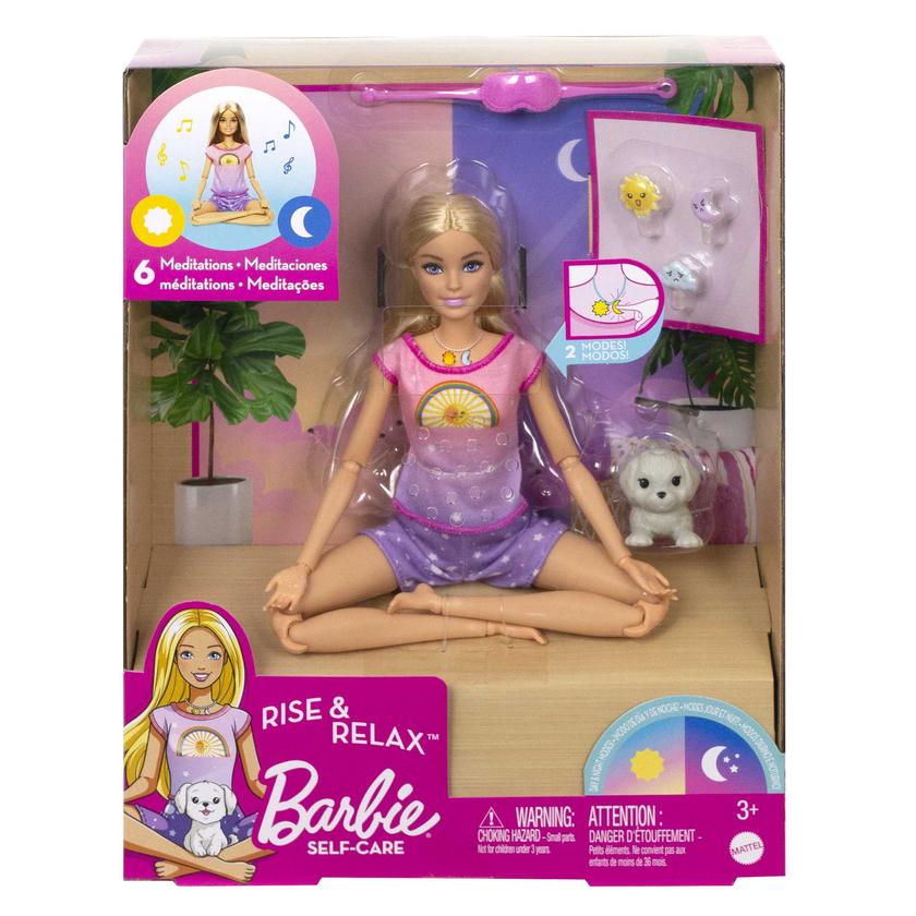 Barbie Fashion & Beauty Boneca Medite Comigo Dia e Noite Best Price