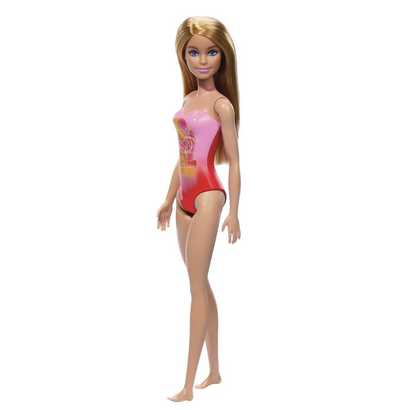 Barbie Fashion & Beauty Boneca Praia com Maiô Rosa New Arrival