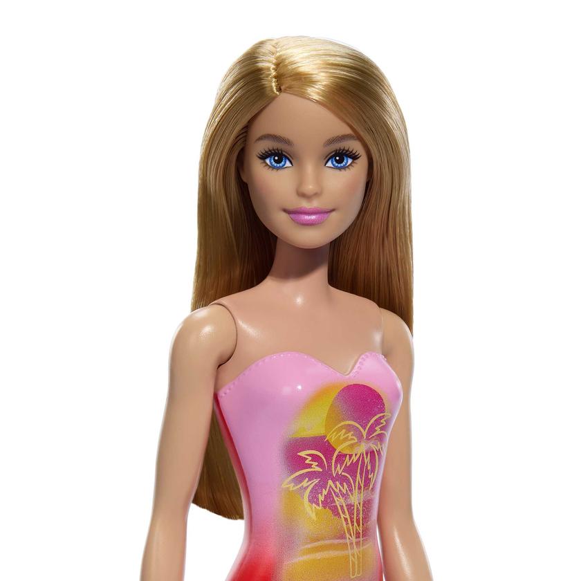 Barbie Fashion & Beauty Boneca Praia com Maiô Rosa New Arrival