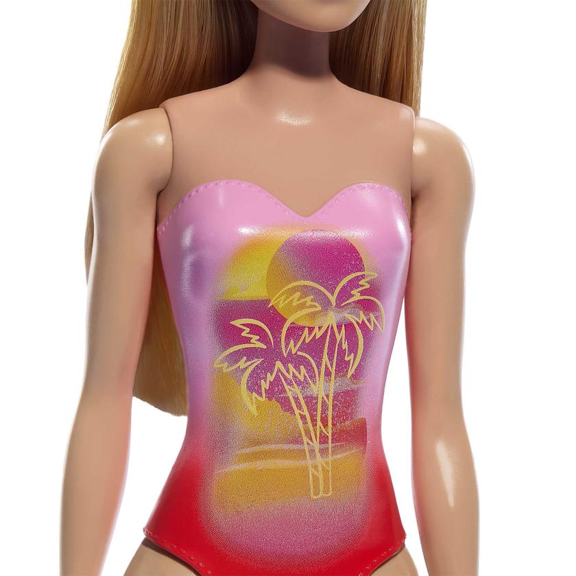 Barbie Fashion & Beauty Boneca Praia com Maiô Rosa New Arrival