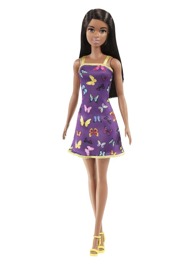 Barbie Fashion & Beauty Boneca Vestido Roxo com Borboletas Best Buy