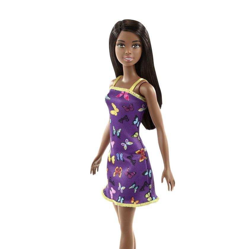 Barbie Fashion & Beauty Boneca Vestido Roxo com Borboletas Best Buy