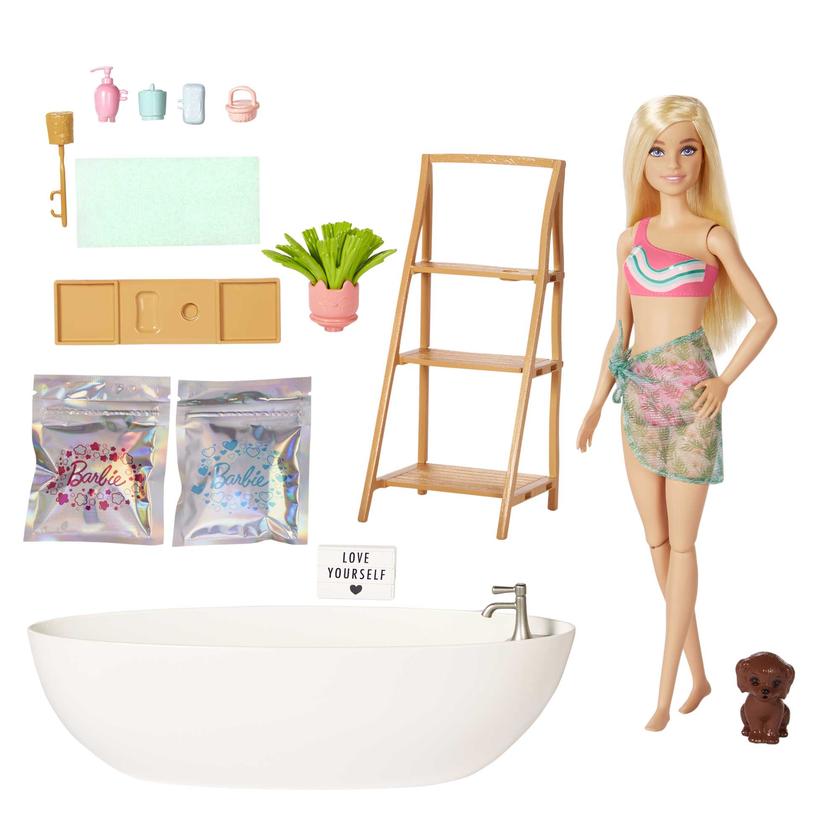 Barbie Fashion & Beauty Conjunto de Brinquedo Banho de Espuma com Boneca For Sale