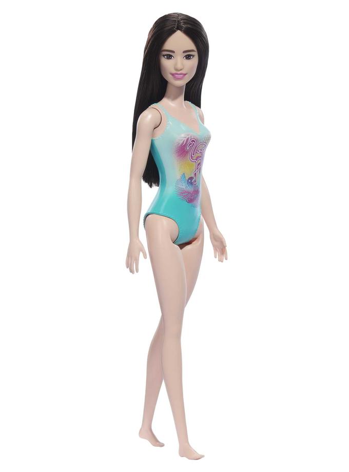 Barbie Fashion & Beauty Muñeca Playa con Traje de Baño Azul High Quality