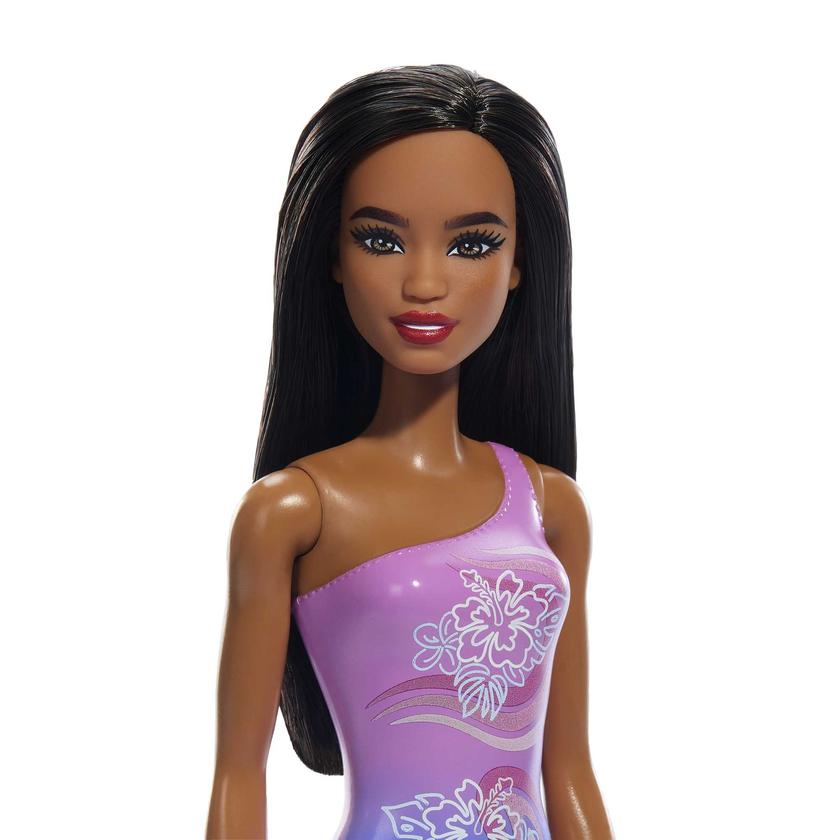 Barbie Fashion & Beauty Muñeca Playa con Traje de Baño Morado Best Price