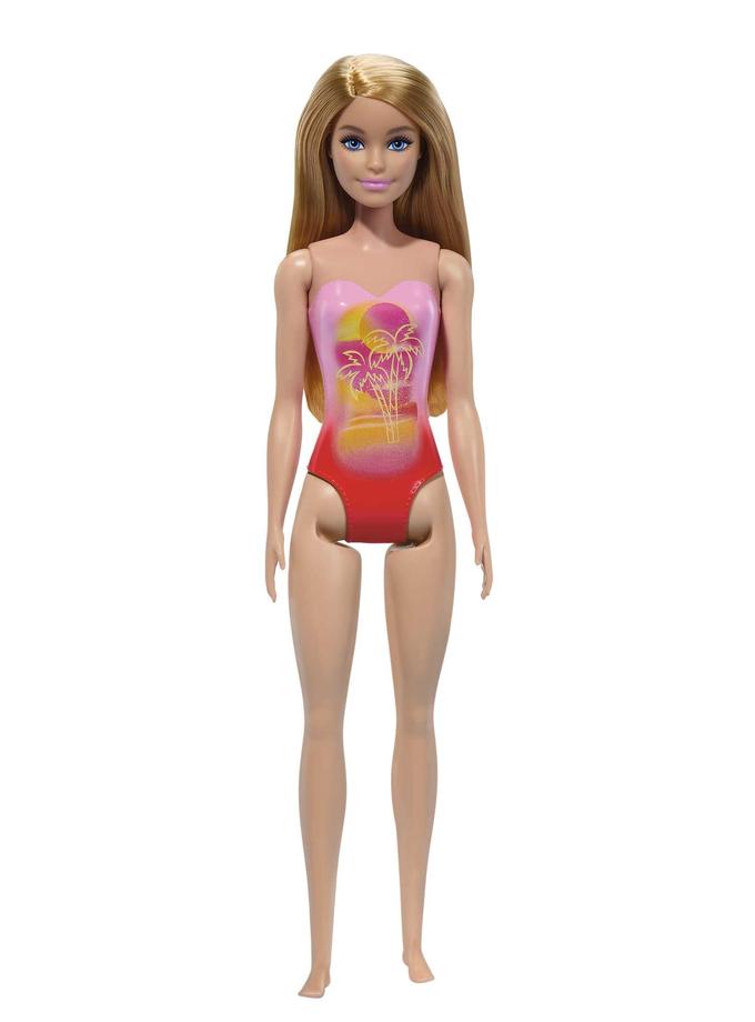 Barbie Fashion & Beauty Muñeca Playa con Traje de Baño Rosa On Sale