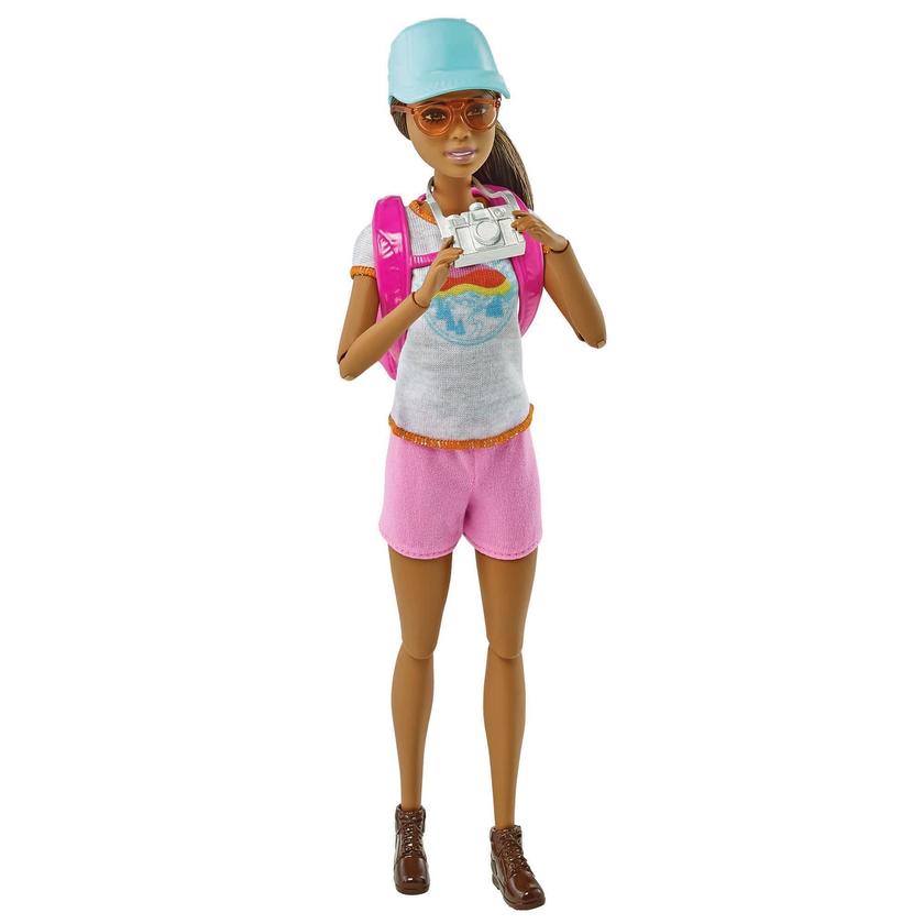 Barbie Fashion & Beauty Set de Juego Aventura en Caminata Free shipping