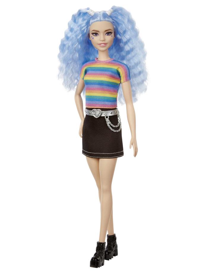 Barbie Fashionista Boneca Cabelo Azul High Quality