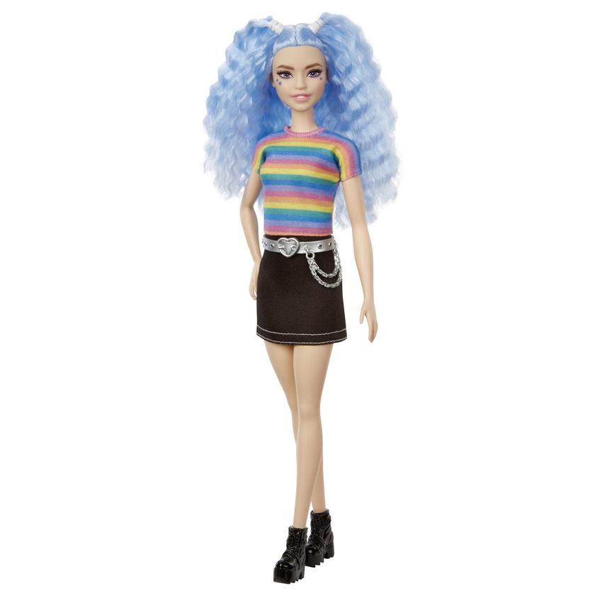 Barbie Fashionista Boneca Cabelo Azul High Quality