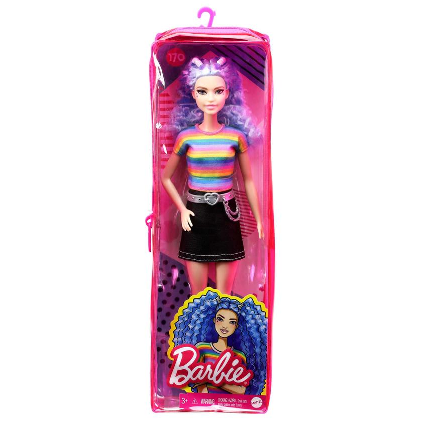 Barbie Fashionista Boneca Cabelo Azul High Quality