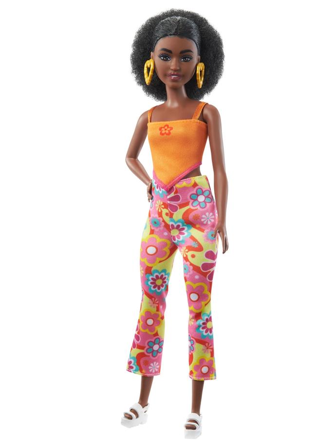 Barbie Fashionista Muñeca Look Retro Floral Same Day Delivery