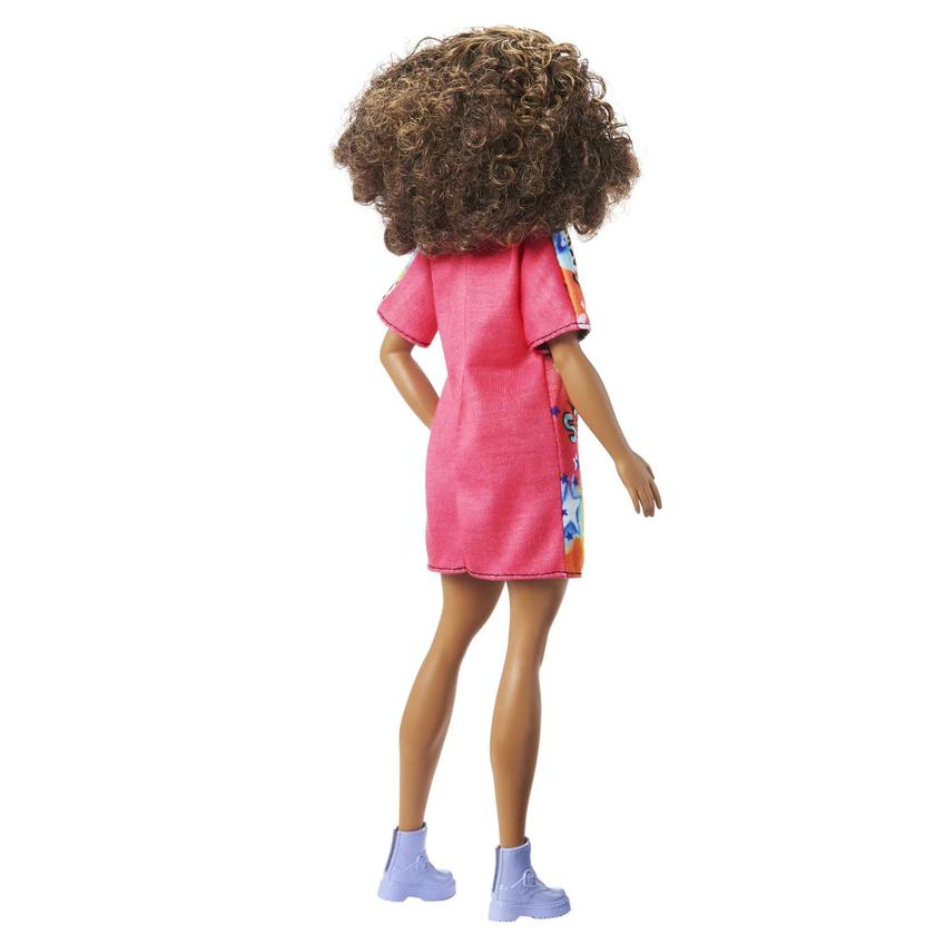 Barbie Fashionista Muñeca Vestido Colorido Oversized Same Day Delivery