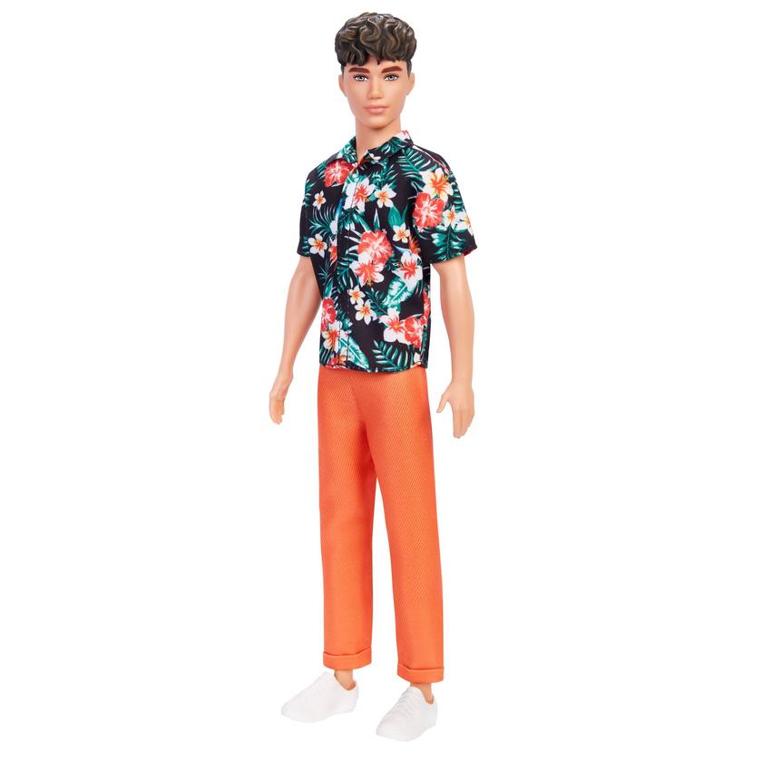 Barbie Fashionista Muñeco Ken Camisa Flores Free shipping