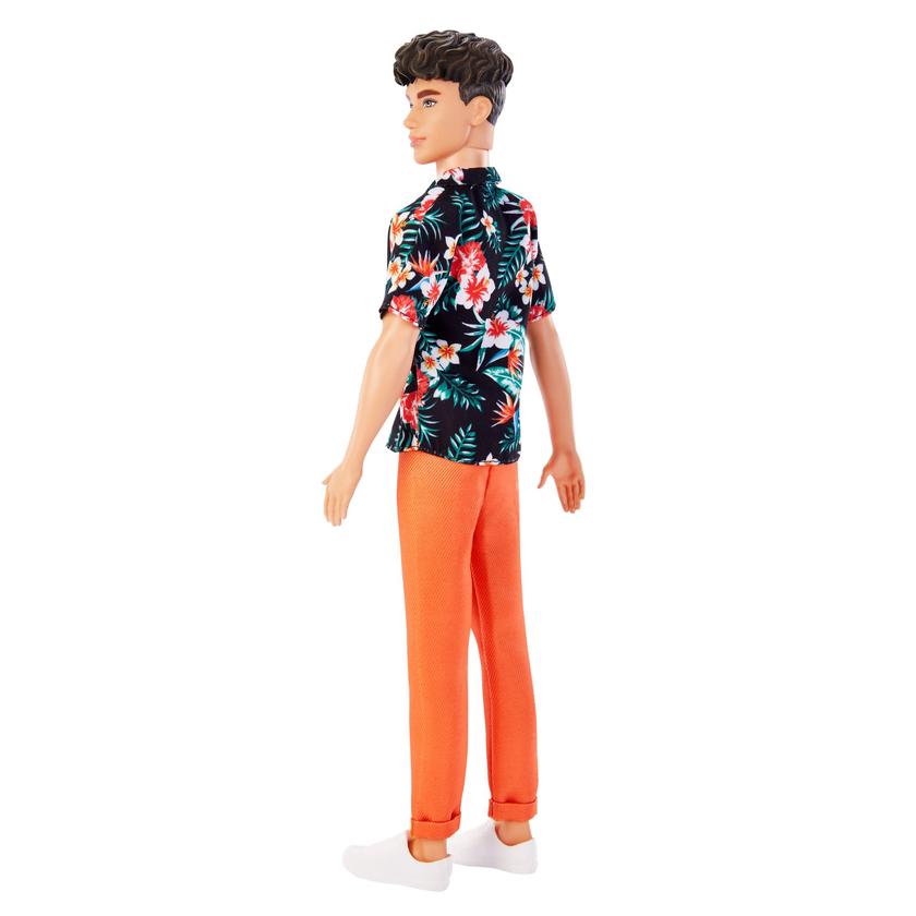 Barbie Fashionista Muñeco Ken Camisa Flores Free shipping