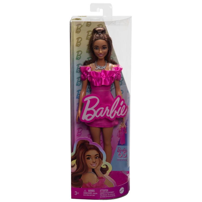 Barbie  Fashionistas  65Eanniversaire  Poupée217, Robe Rose Same Day Delivery