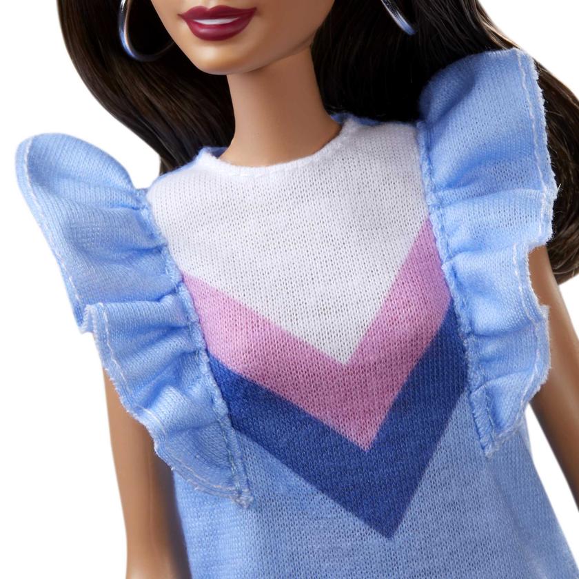 Barbie Fashionistas Doll 121 With Long Brunette Hair Free shipping