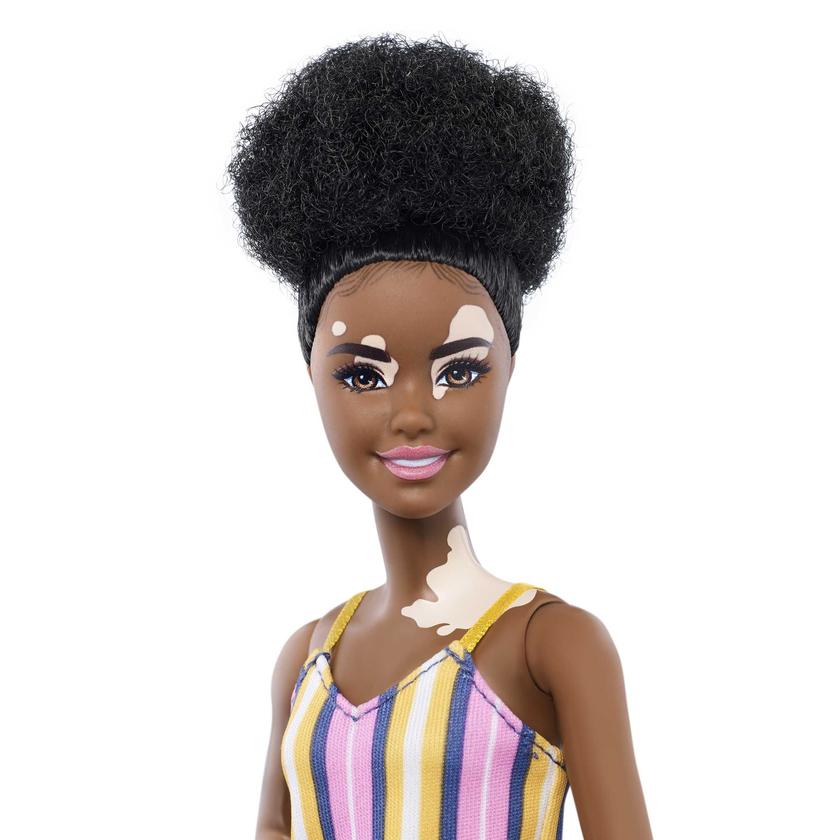 Barbie Fashionistas Doll #135 With Vitiligo Best Price