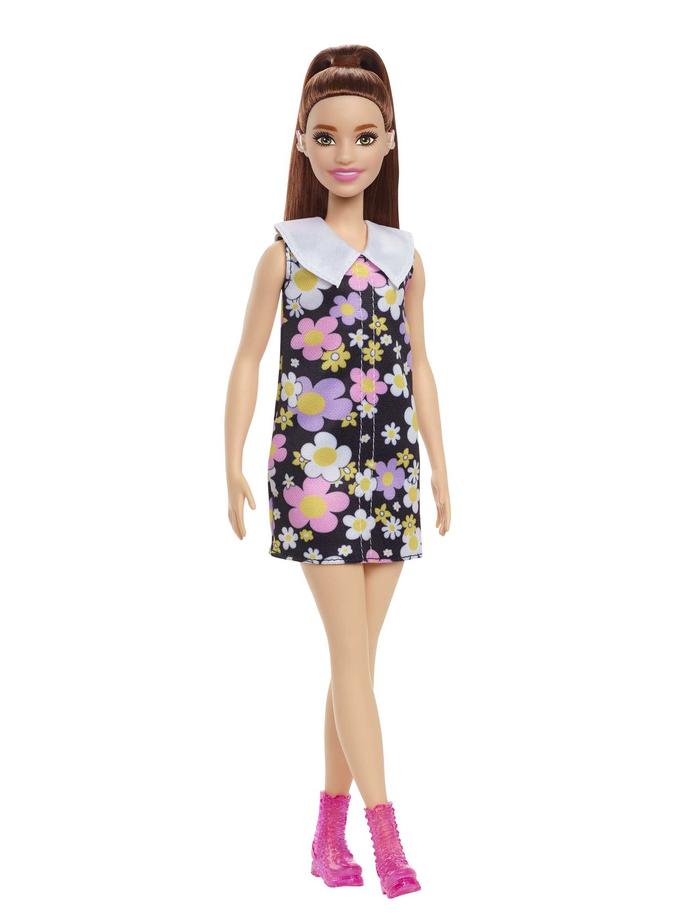 Barbie Fashionistas Doll #187, Shift Dress, Hearing Aids, 3 To 8 Years High Quality