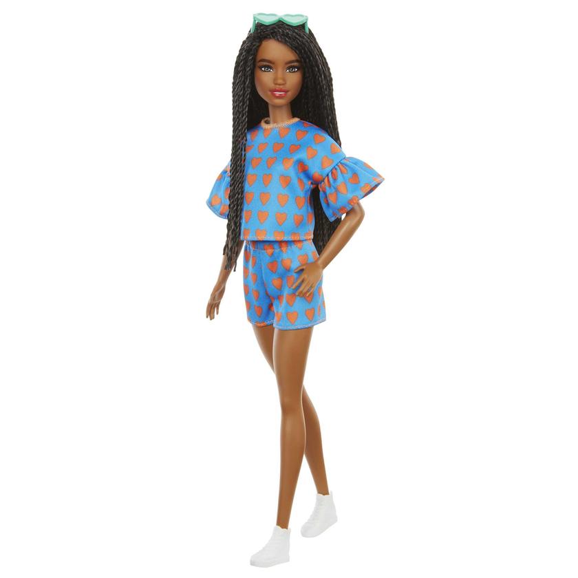 Barbie Fashionistas Doll with Hearts Outfit Same Day Delivery