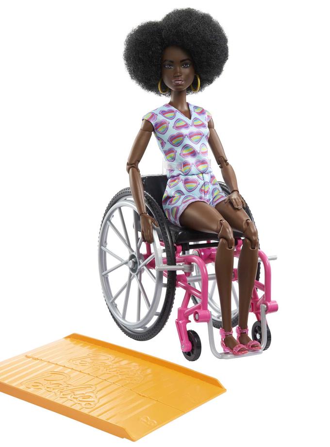 Barbie Fashionistas Poupée Avec Fauteuil Roulant et Rampe Best Price