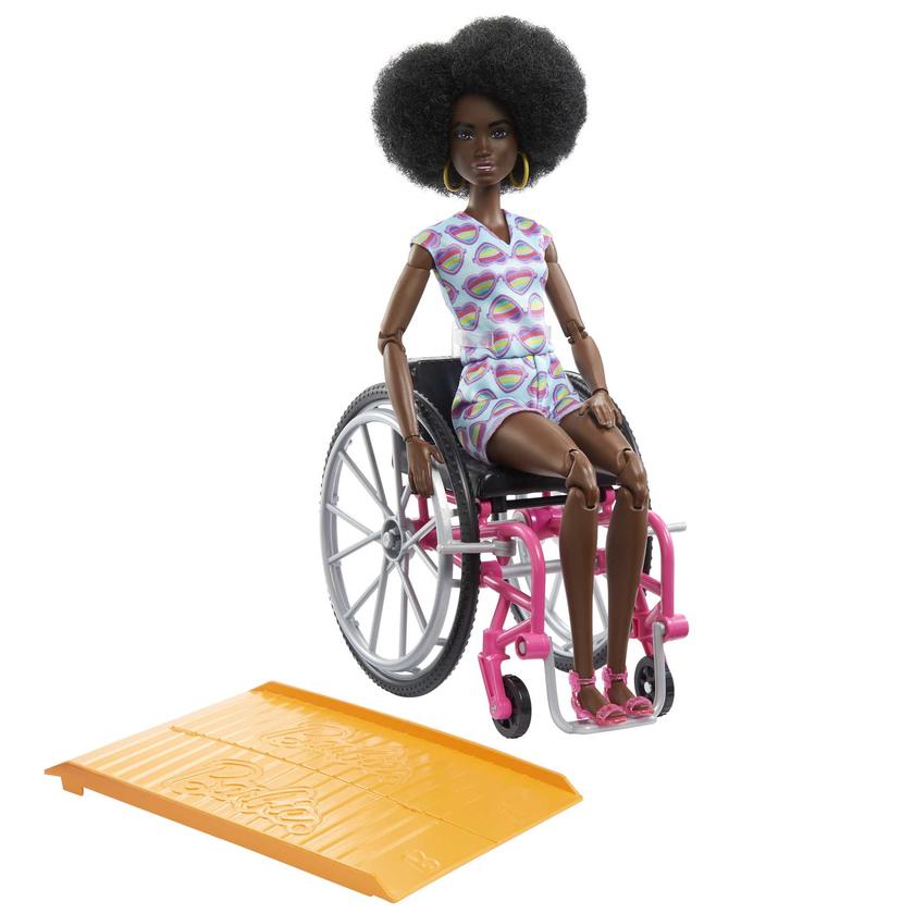 Barbie Fashionistas Poupée Avec Fauteuil Roulant et Rampe Best Price