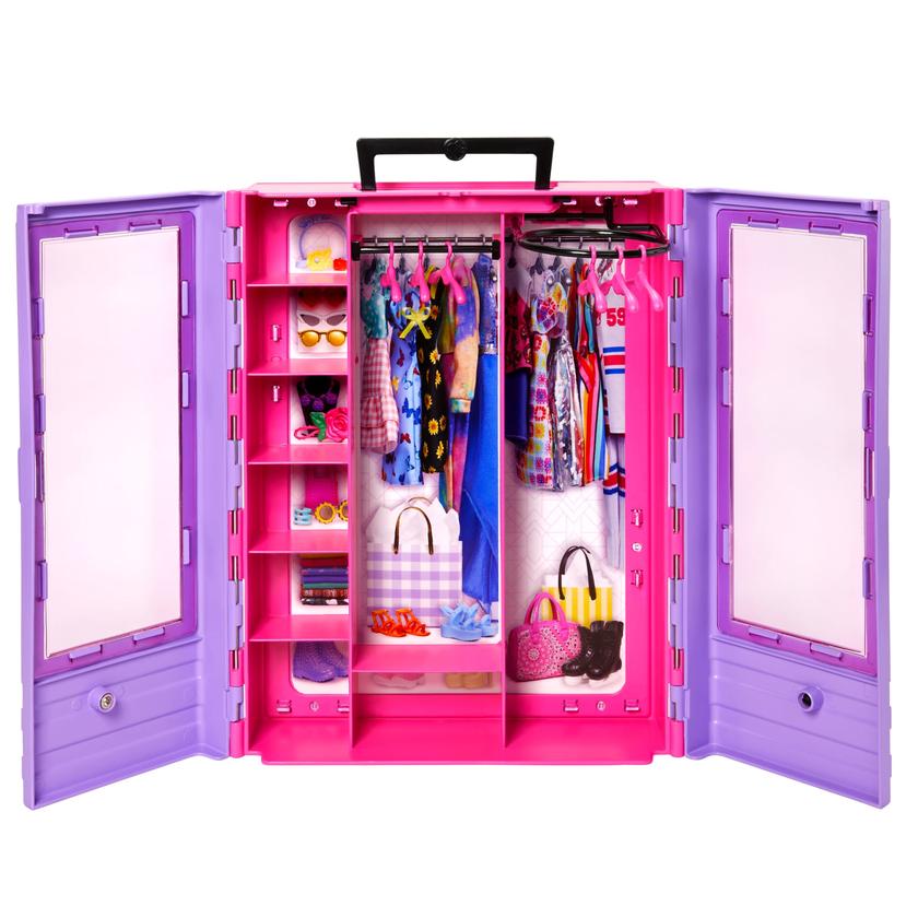 Barbie Fashionistas Ultimate Closet with 6 Hangers Best Buy