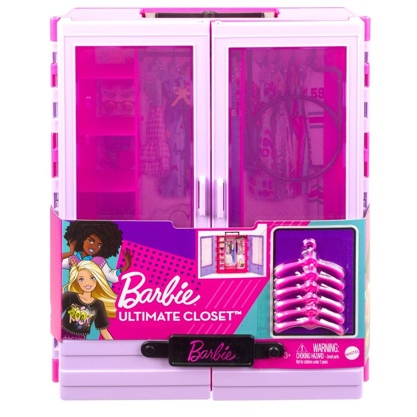 Barbie Fashionistas Ultimate Closet with 6 Hangers Best Buy