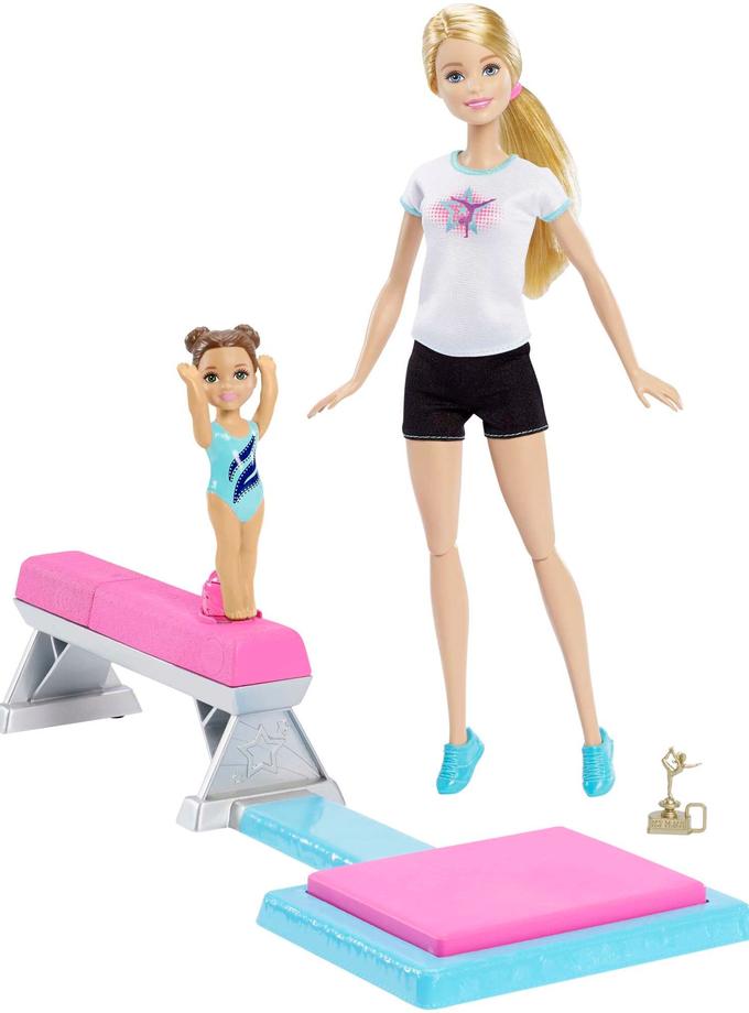 Barbie Flippin Fun Gymnast Free shipping