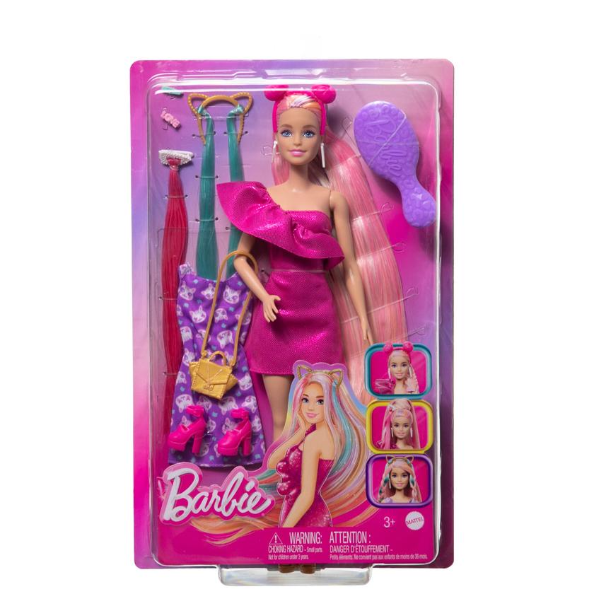 Barbie Fun & Fancy Hair Doll With Extra-Long Colorful Blonde Hair And Styling Accessories Best Seller