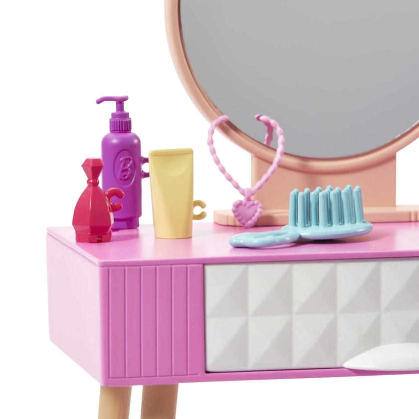 Barbie Furniture And Accessory Pack, Kids Toys, Vanity Theme For Sale