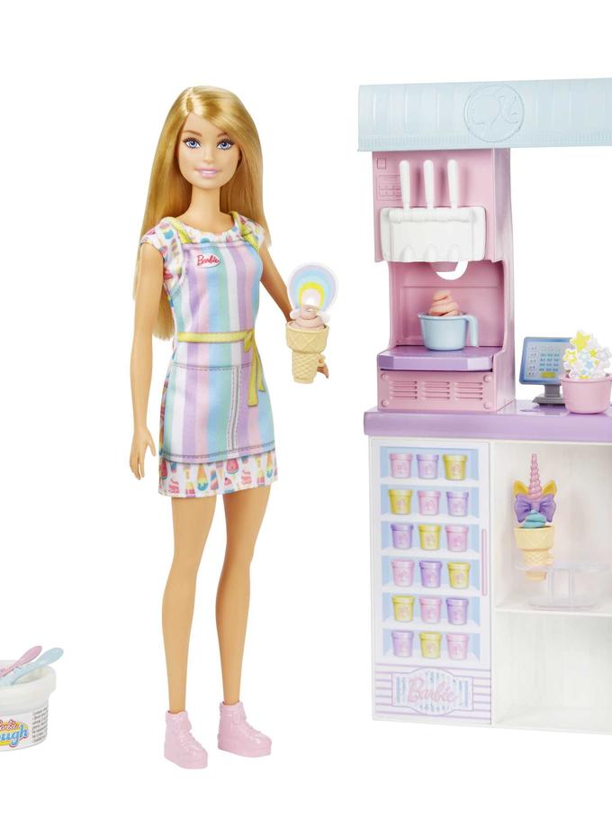 Barbie Ice Cream Shop Playset For Sale