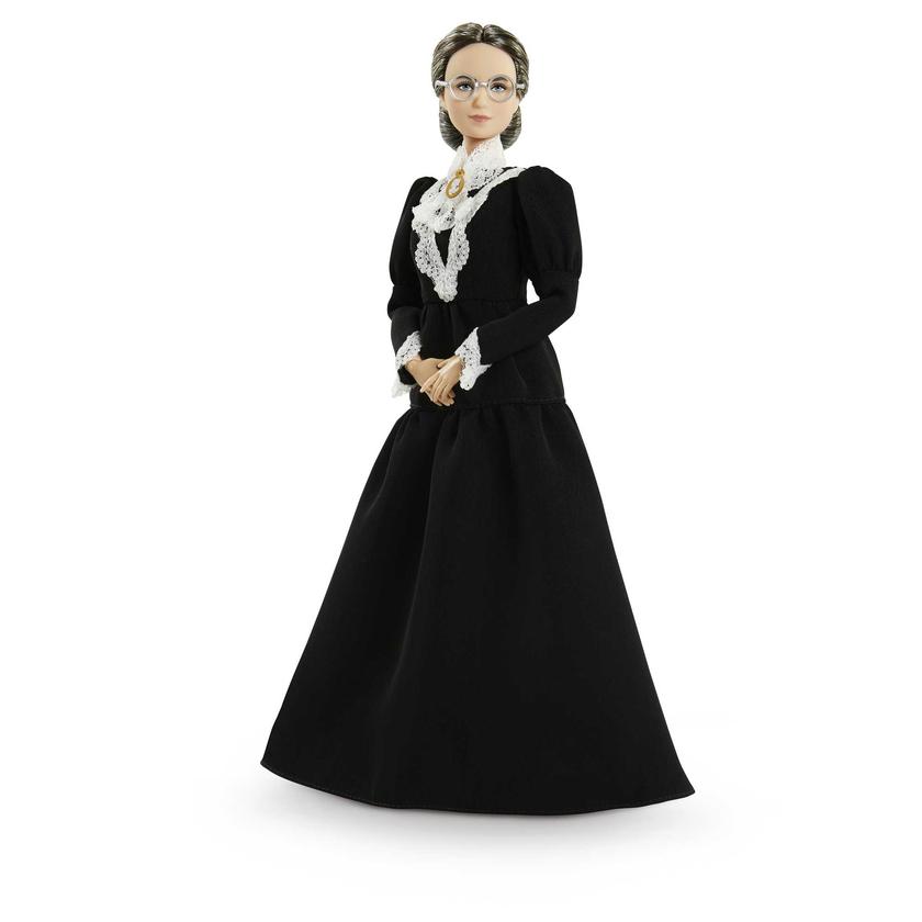 Barbie inspiring Women Susan B. Anthony Collectible Doll, 12-inch in Black Dress Best Buy