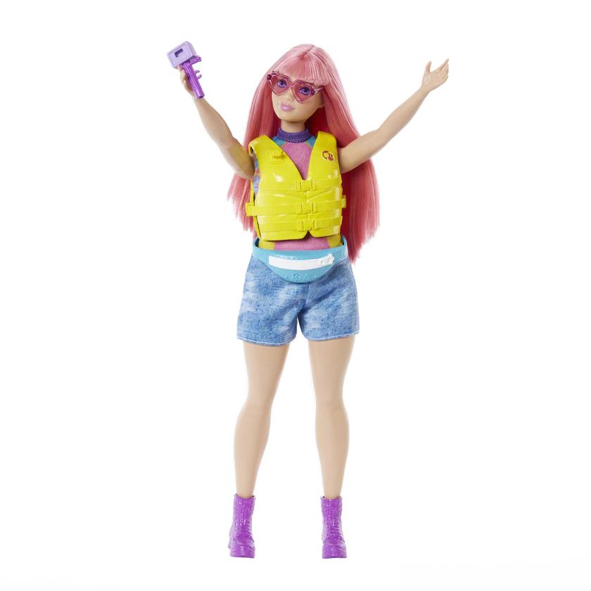 Barbie It Takes Two Set de Juego Daisy Paseo en Kayak Día de Campamento Free shipping