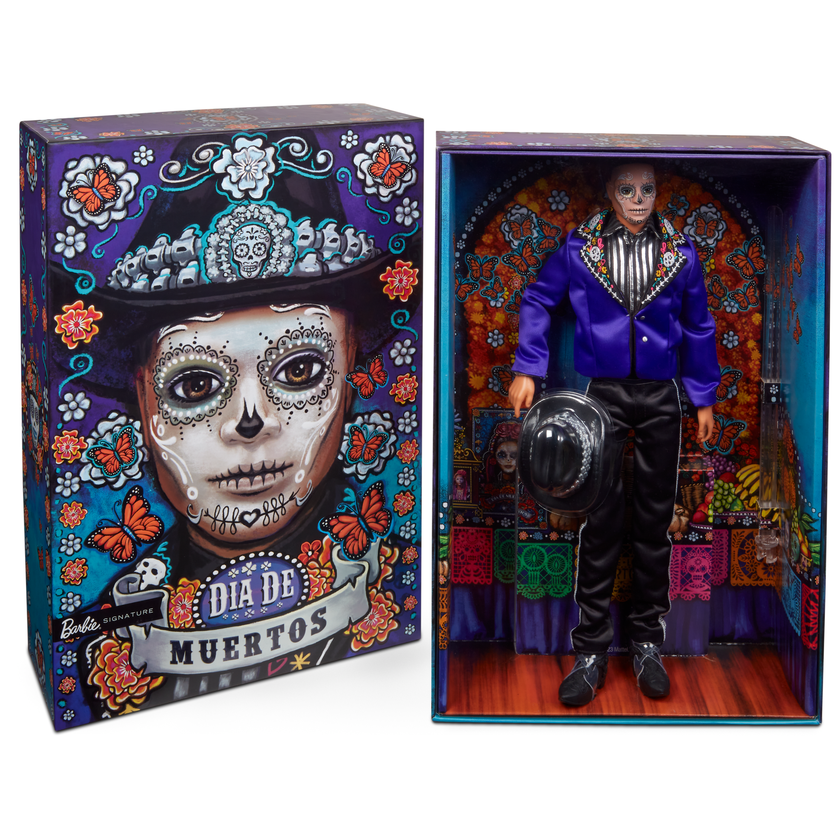 Barbie® Ken® Día de Muertos2023, Poupée Signature à Collectionner High Quality