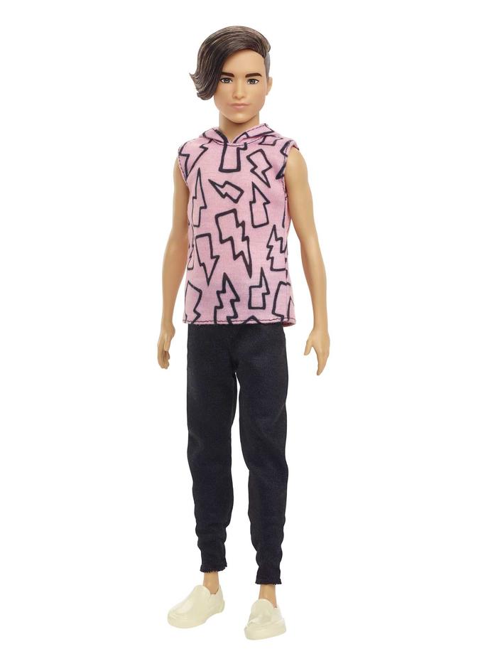 Barbie Ken Fashionistas Doll #193, Brown Hair, Hoodie, Pants, 3 To 8 Best Buy