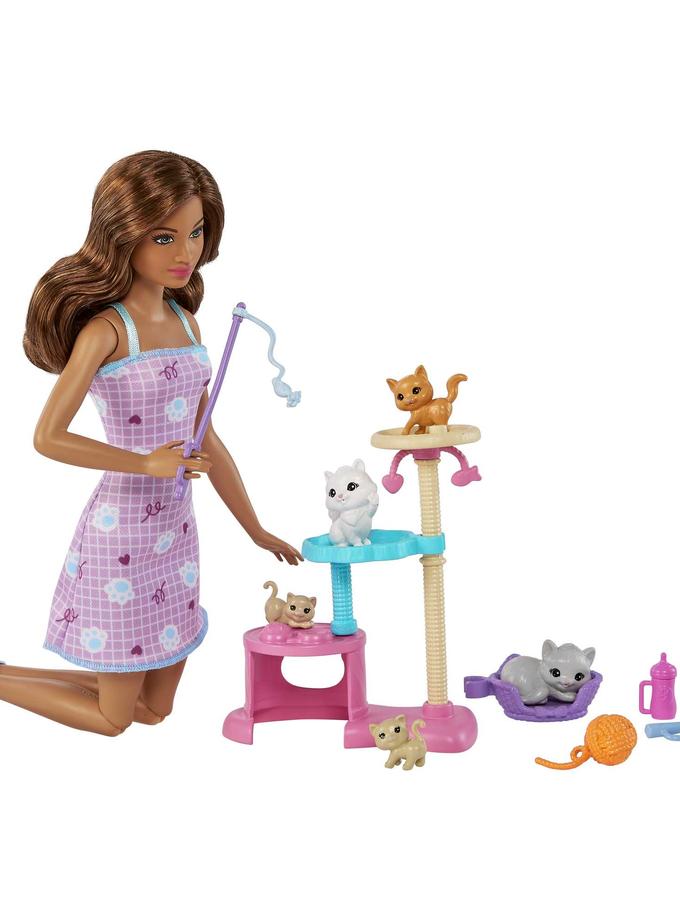 Barbie Kitty Condo Doll And Pets Best Buy